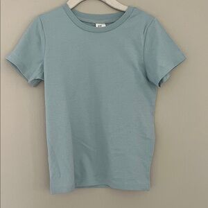 H&M Kids Light Blue Short Sleeve Tee 4T